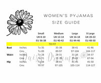 Women's Jaguar Jungle Leopard Print Long Pyjama Set Button Up Soft Breathable Viscose Loungewear Sleepwear Relaxing PJ Set by Daisy Dreamer Pyjamas