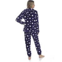 Women's Ultra-Soft Plush Fleece Hooded Pyjama Set with Star Design Cozy Nightwear Stretchable Loungewear Ideal Gift Multiple Sizes and Colors by Daisy Dreamer Pyjamas
