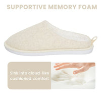 Womens Slippers Slip On Soft Mules with Memory Foam Warm Lined Indoor House Shoes Non Slip Sole Ladies Slipper Pair by Daisy Dreamer Slippers