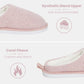 Womens Slippers Slip On Soft Mules with Memory Foam Warm Lined Indoor House Shoes Non Slip Sole Ladies Slipper Pair by Daisy Dreamer Slippers