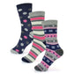 12 Pack Womens Thermal Winter Socks Extra Warm for Cold Weather High Insulation with 2.3 Tog Rating Perfect for Work Boots and Outdoor Activities by Heatwave Thermalwear. Buy now for £9.00.