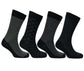 12 Pairs Men's Black Work Socks Comfort Fit with Combed Cotton Durable Construction Ultra-Smooth Flat Toe Seam Assorted Styles UK 6-11 by Sock Stack. Buy now for £8.00.