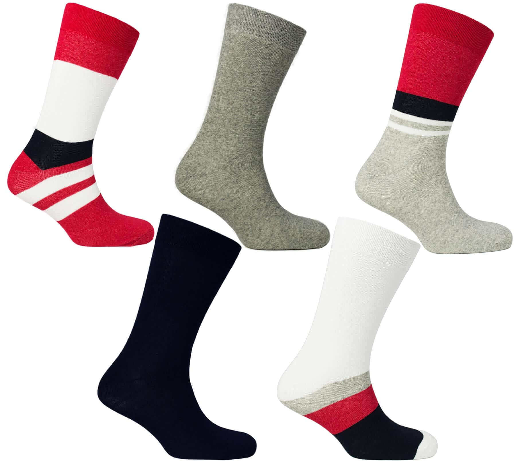 12 Pairs Men's Black Work Socks Comfort Fit with Combed Cotton Durable Construction Ultra-Smooth Flat Toe Seam Assorted Styles UK 6-11 by Sock Stack. Buy now for £8.00.