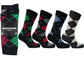12 Pairs Men's Black Work Socks Comfort Fit with Combed Cotton Durable Construction Ultra-Smooth Flat Toe Seam Assorted Styles UK 6-11 by Sock Stack. Buy now for £8.00.