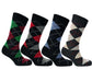 12 Pairs Men's Black Work Socks Comfort Fit with Combed Cotton Durable Construction Ultra-Smooth Flat Toe Seam Assorted Styles UK 6-11 by Sock Stack. Buy now for £8.00.