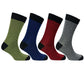 12 Pairs Men's Black Work Socks Comfort Fit with Combed Cotton Durable Construction Ultra-Smooth Flat Toe Seam Assorted Styles UK 6-11 by Sock Stack. Buy now for £8.00.