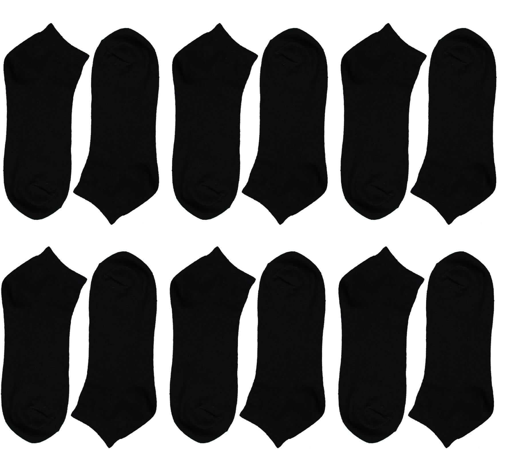 12 Pairs Mens Breathable Sport Trainer Socks with Arch Brace Support and Anti-Crimping Design for Running Gym Workouts Durable Cotton Blend White and Black Sizes UK 6-11 by Sock Stack. Buy now for £7.00.