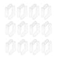 12 Pairs Men's Seamless Toe 100% Cotton Dress Socks Ribbed Moisture-Wicking Antibacterial Breathable Assorted Colours for Formal and Casual Wear by Sock Stack. Buy now for £9.00.