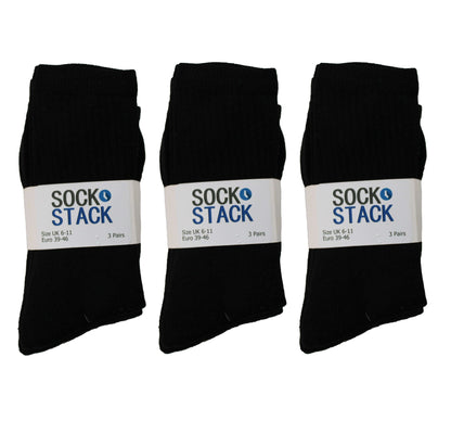 15 Pairs Mens Cotton Rich Sport Socks Running Hiking Football Cushioned Anti-Blister Moisture-Wicking Breathable Comfortable UK Sizes 6-11 by Sock Stack. Buy now for £8.00.