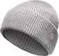 Heatwave® Unisex Black & Grey Wool Knit Beanie Hats, Men's Women's Warm Insulated Windproof Headwear. Buy now for £9.00. A Hats by Heatwave Thermalwear. Beanie Hat, Beanie Hats, black, casual, everyday, Fisherman, grey, hat, Hats, Heat Insulating, heatwav