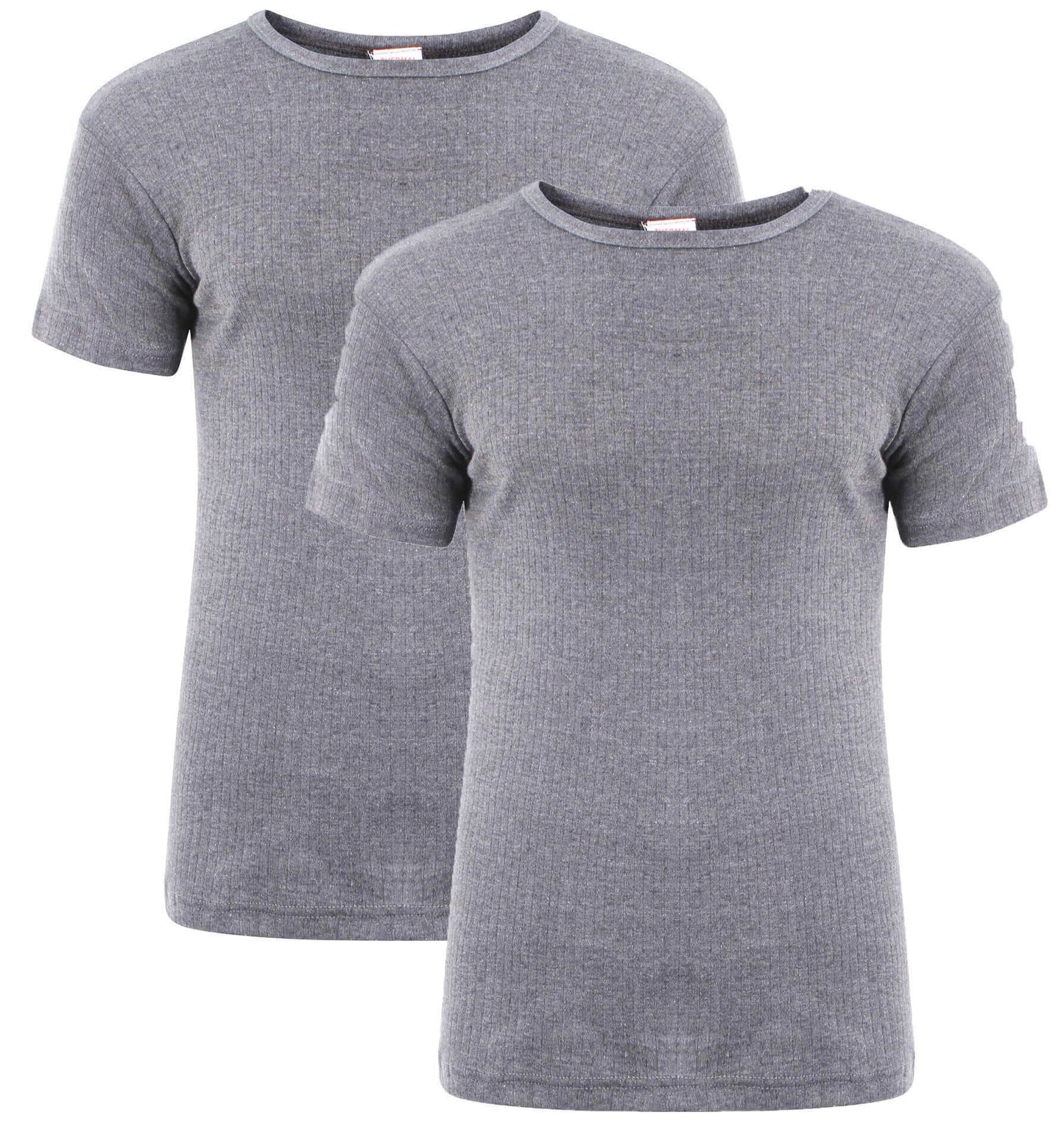 2 Pack Mens Thermal T Shirts Warm Winter Baselayer Insulating Yarn Soft Brushed Inner Perfect for Outdoor Activities Hiking Skiing by Heatwave Thermalwear. Buy now for £10.00.