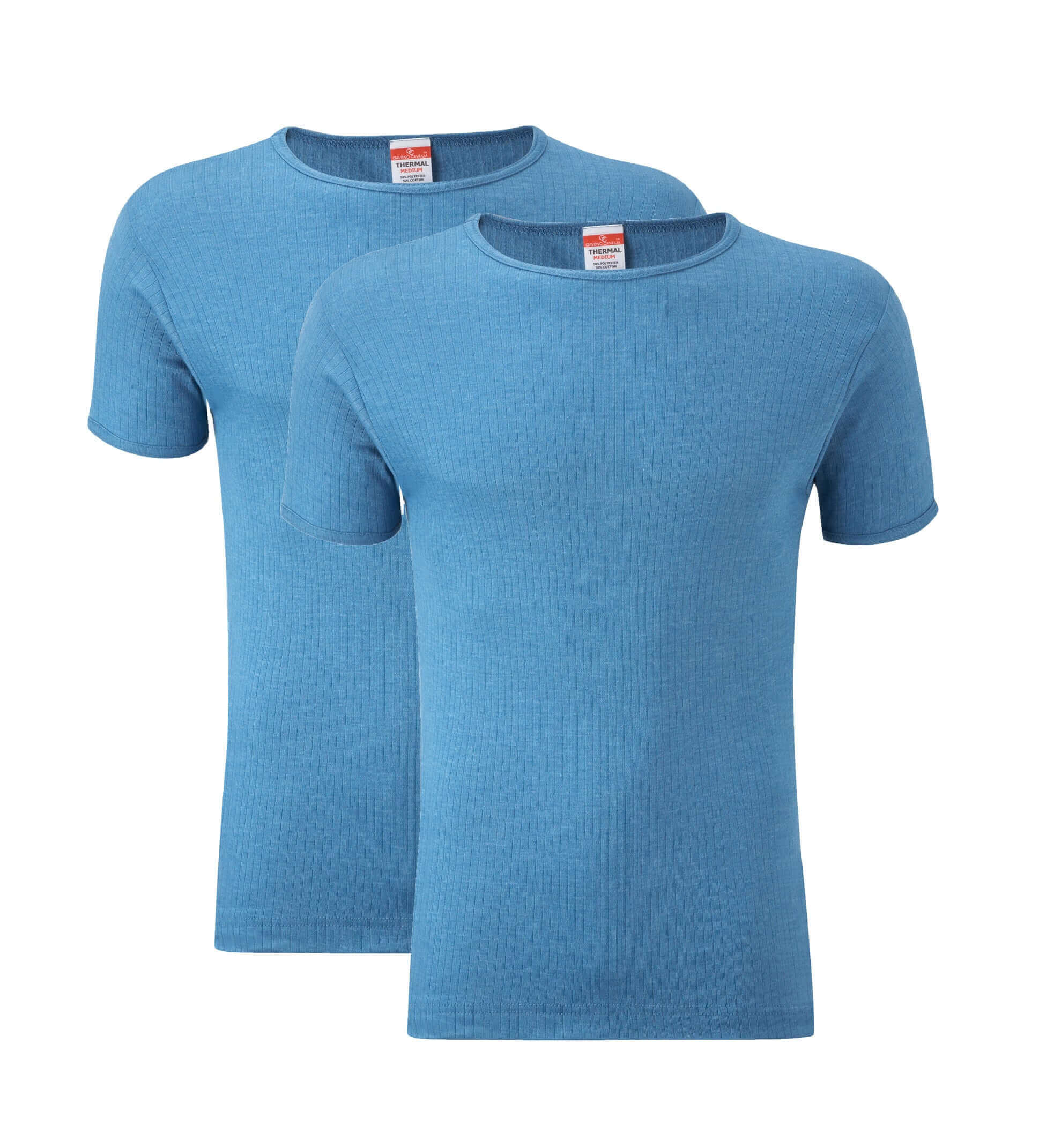 2 Pack Mens Thermal T Shirts Warm Winter Baselayer Insulating Yarn Soft Brushed Inner Perfect for Outdoor Activities Hiking Skiing by Heatwave Thermalwear. Buy now for £10.00.