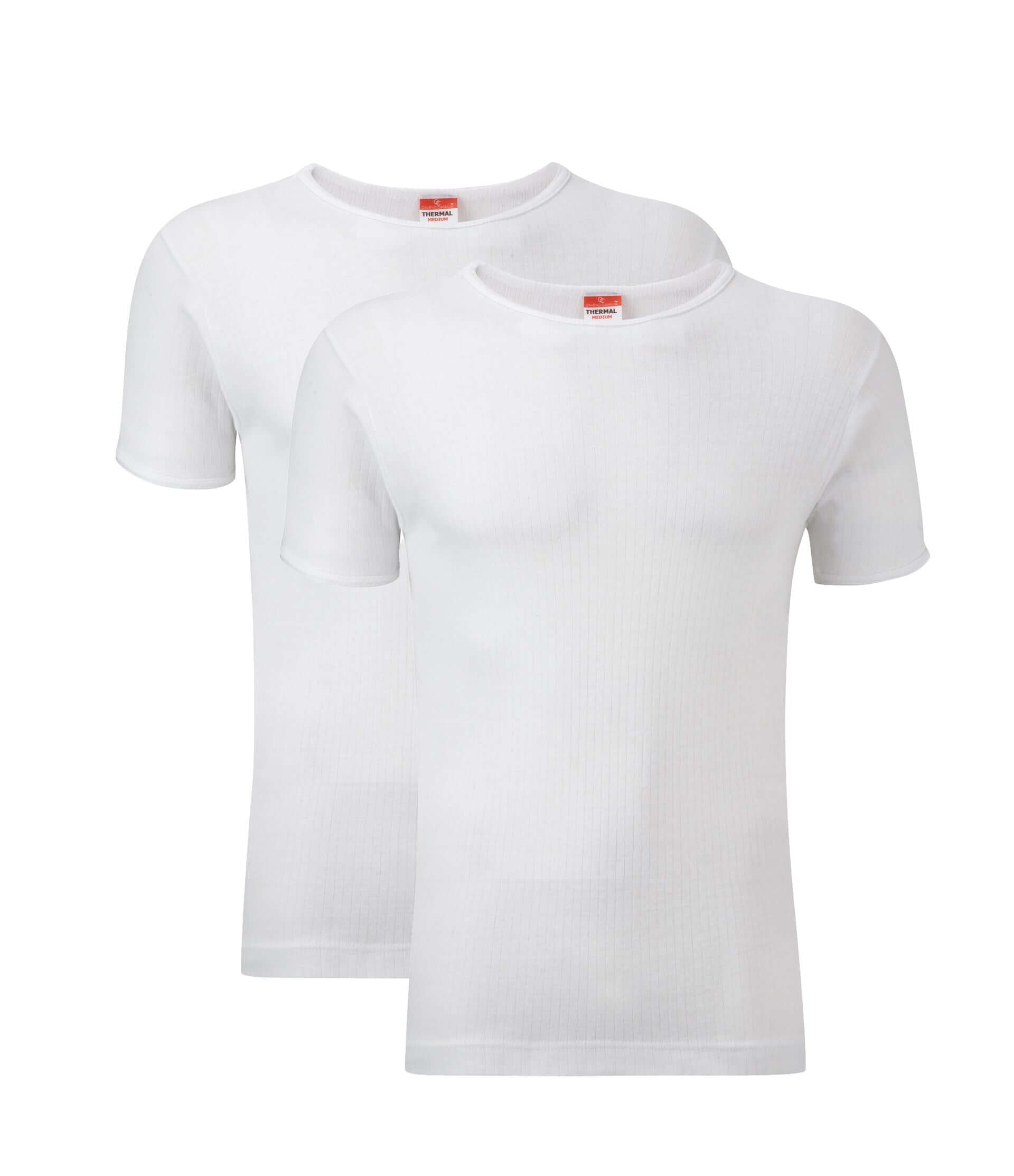 2 Pack Mens Thermal T Shirts Warm Winter Baselayer Insulating Yarn Soft Brushed Inner Perfect for Outdoor Activities Hiking Skiing by Heatwave Thermalwear. Buy now for £10.00.