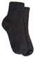 2 Pairs Men's Merino Wool Fleece Lined Slipper Socks Non-Slip Grips Cozy Winter Lounge Socks Tall Black Navy by Sock Stack. Buy now for £9.00.