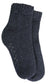2 Pairs Men's Merino Wool Fleece Lined Slipper Socks Non-Slip Grips Cozy Winter Lounge Socks Tall Black Navy by Sock Stack. Buy now for £9.00.