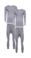 Heatwave® Pack of 2 Men's Thermal Underwear Set, Long Sleeve Top & Long Johns Set. Buy now for £20.00. A Thermal Underwear by Heatwave Thermalwear. baselayer, black, blue, charcoal, grey, heatwave, hiking, large, long johns, long sleeve, marl grey, medium