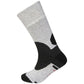 3 Pack Men's Wool Hiking Socks Reinforced Heel Toe Cushioned Arch Support Thermal Boot Socks Sizes UK 6-11 EU 39-45 Grey Black by Sock Stack. Buy now for £6.00.