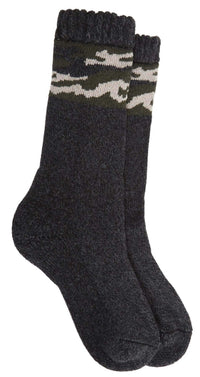 3 Pairs Mens Merino Wool Thermal Hiking Boot Socks Reinforced Heel Toe Cushioning Outdoor Work Running by Sock Stack Socks