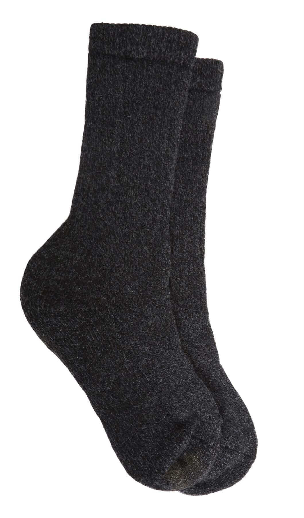 3 Pairs Mens Merino Wool Thermal Hiking Boot Socks Reinforced Heel Toe Cushioning Outdoor Work Running by Sock Stack Socks