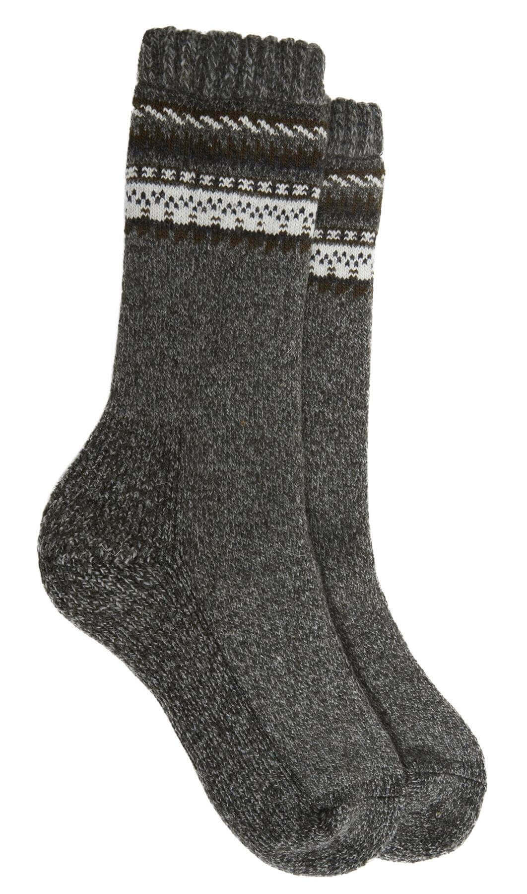 3 Pairs Mens Merino Wool Thermal Hiking Boot Socks Reinforced Heel Toe Cushioning Outdoor Work Running by Sock Stack Socks