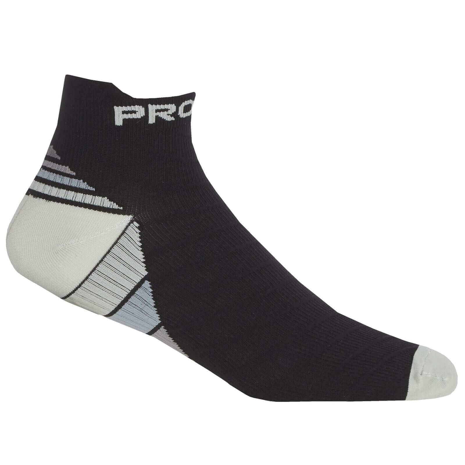 4 Pack Men's Compression Running Gym Socks Low-Cut Breathable Anti-Crimping Arch Support Durable Athletic Ankle Socks for Sports Casual Wear UK 6-11 Sock Stack. Buy now for £9.00.