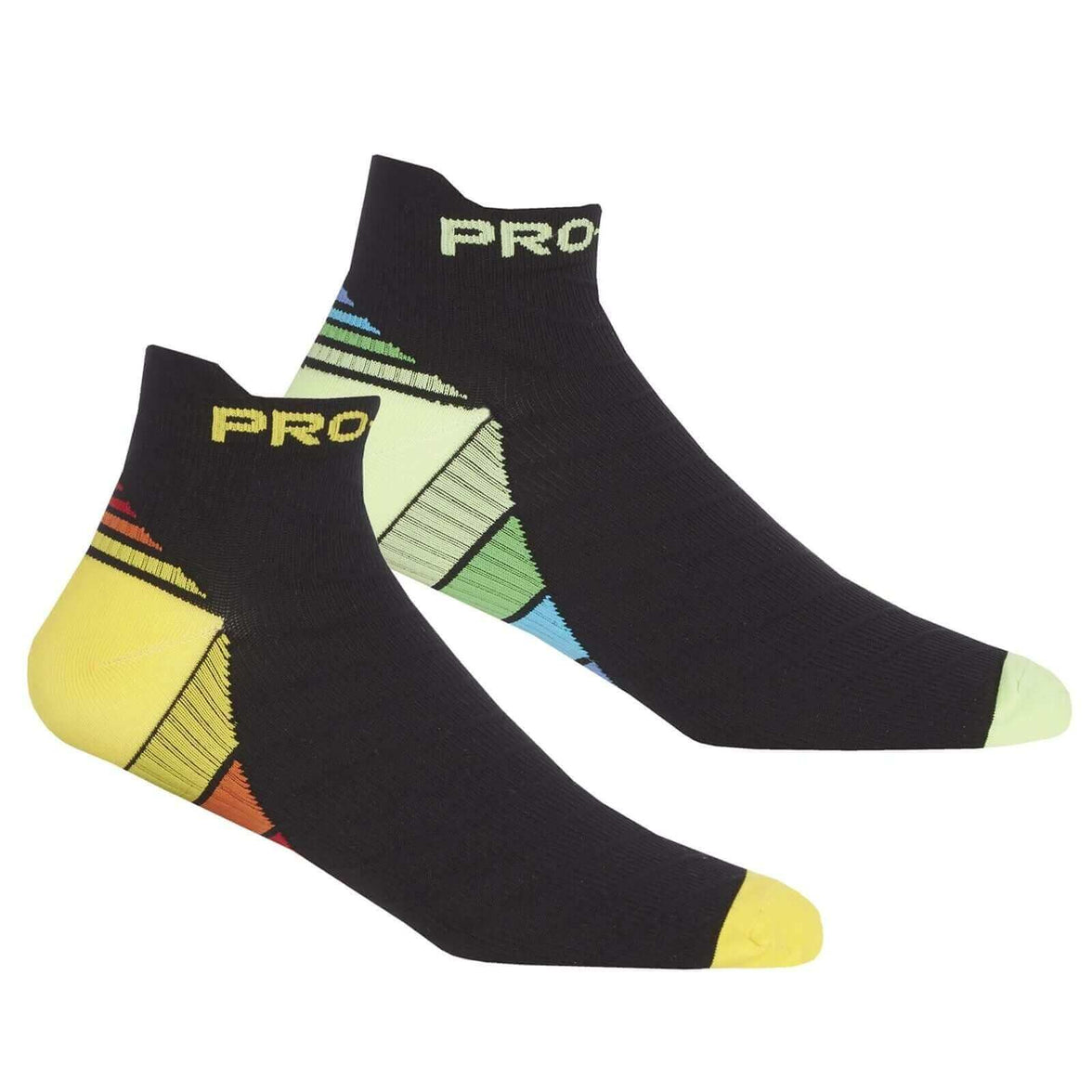 4 Pack Men's Compression Running Gym Socks Low-Cut Breathable Anti-Crimping Arch Support Durable Athletic Ankle Socks for Sports Casual Wear UK 6-11 Sock Stack ASSORTED / 6-11 Socks