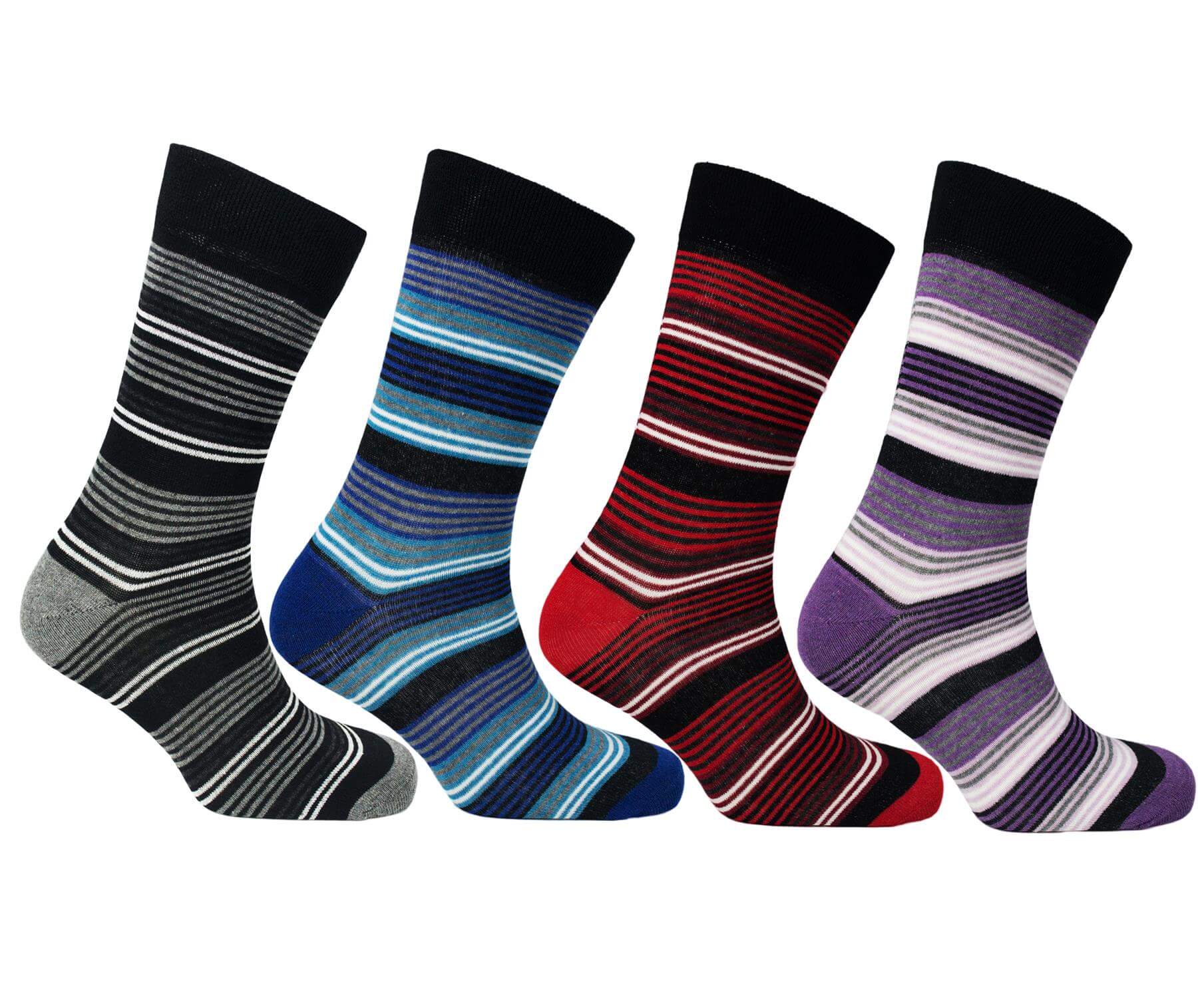 12 Pairs Men's Black Work Socks Comfort Fit with Combed Cotton Durable Construction Ultra-Smooth Flat Toe Seam Assorted Styles UK 6-11 by Sock Stack. Buy now for £8.00.