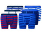 6 Pack Boys Cotton Stretch Trunks Boxer Shorts Comfortable Waistband Assorted Styles Breathable Underwear Sizes 5-13 Durable Moisture-Wicking by Sock Stack. Buy now for £9.00.