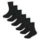 6 Pack Kids Thermal Socks Boys Girls Winter Boot Socks Non-Slip Cushioned Warm Durable Footwear Assorted Colors Sizes 4-13 Years by Heatwave Thermalwear. Buy now for £8.00.