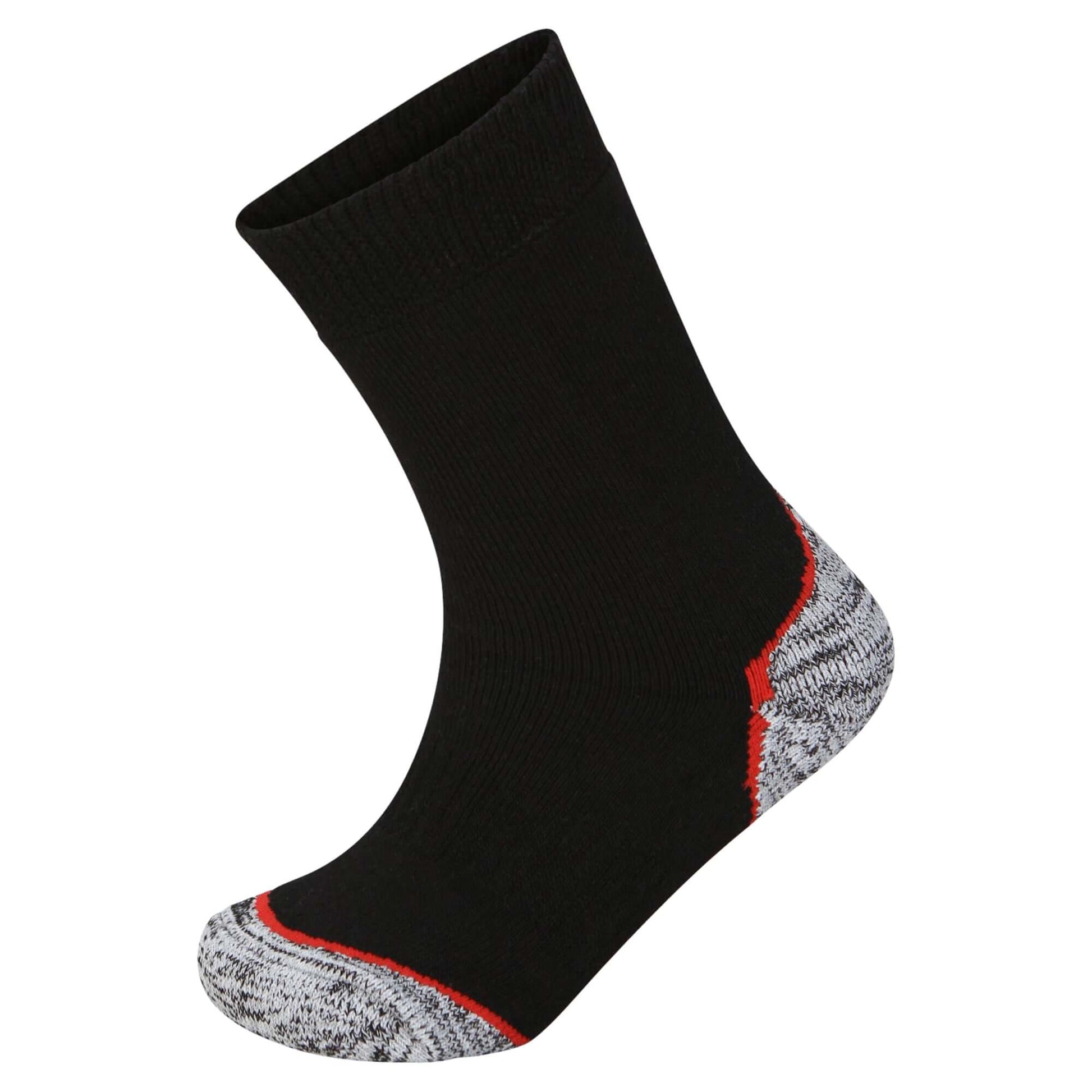 6 Pairs Anti Blister Men's Trekking Socks Reinforced Heel and Toe Cushioned Hiking Walking Work Boot Socks Sizes 6-11 Assorted Colors by Sock Stack. Buy now for £8.00.