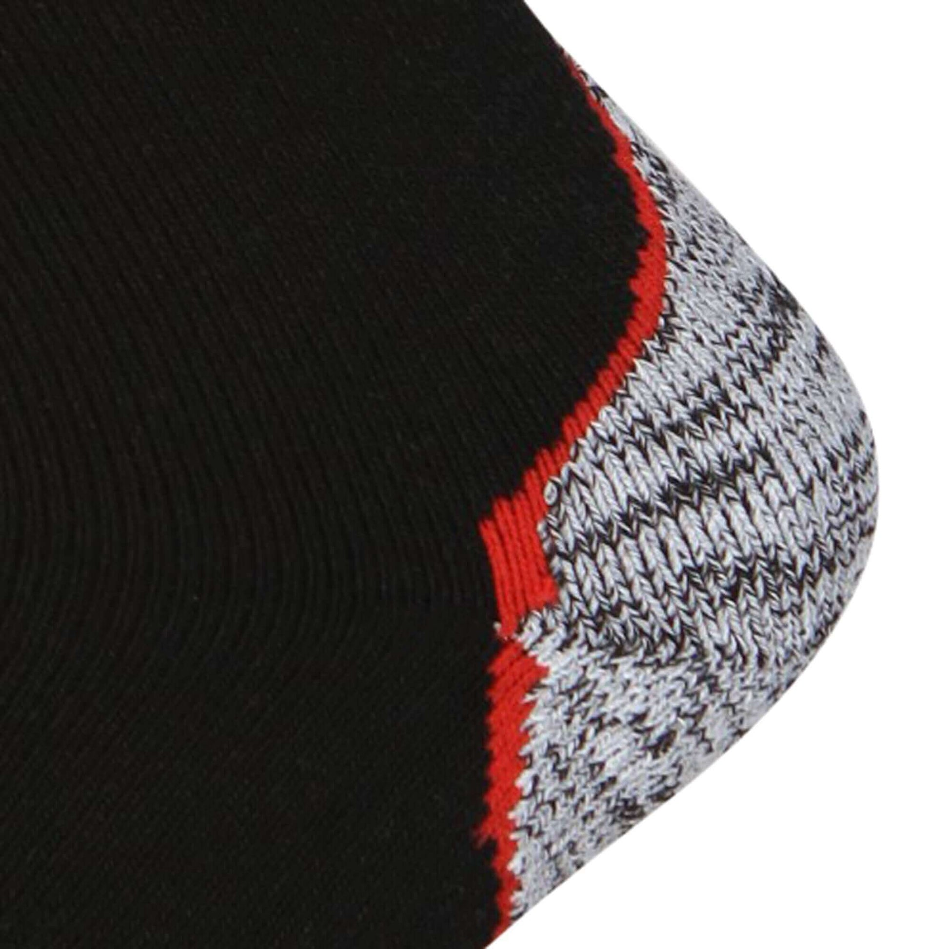 6 Pairs Anti Blister Men's Trekking Socks Reinforced Heel and Toe Cushioned Hiking Walking Work Boot Socks Sizes 6-11 Assorted Colors by Sock Stack. Buy now for £8.00.
