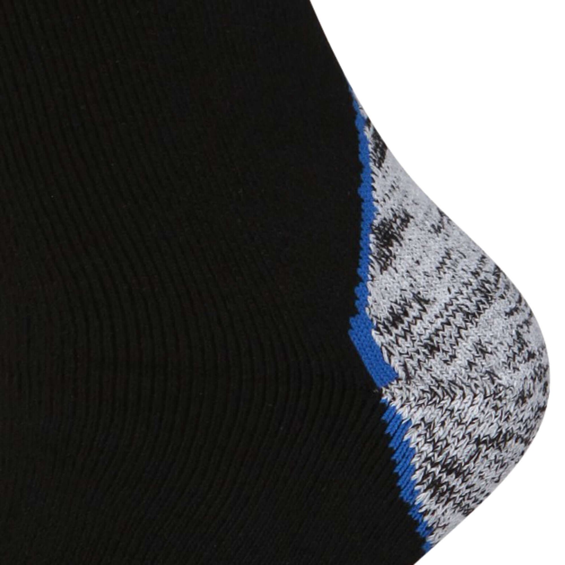 6 Pairs Anti Blister Men's Trekking Socks Reinforced Heel and Toe Cushioned Hiking Walking Work Boot Socks Sizes 6-11 Assorted Colors by Sock Stack. Buy now for £8.00.