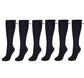 6 Pairs Girls Knee High Socks with Ribbon Bows Cotton Rich Long School Socks Stylish Comfortable Durable for Uniforms Everyday Wear Ages 2-13 by Sock Stack. Buy now for £8.00.