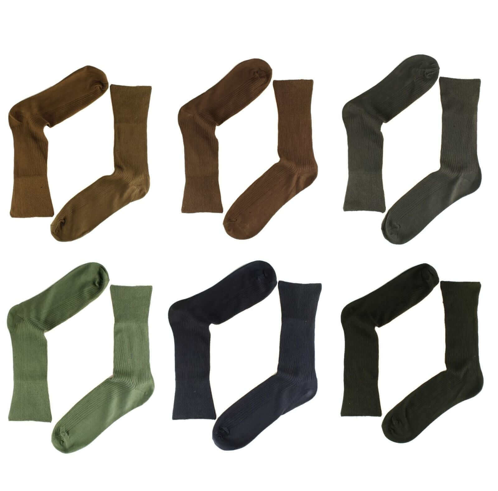 6 Pairs Mens 100 Percent Cotton Loose Top Diabetic Friendly Non Elastic Socks Moisture Wicking Breathable Antibacterial Comfortable Daily Wear Assorted Colours by Sock Stack. Buy now for £7.00.