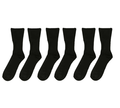 6 Pairs Men's Bamboo Diabetic Comfort Socks Moisture-Wicking Antibacterial Hypoallergenic Extra Wide Sustainable Sock Stack. Buy now for £9.00.