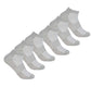 6 Pairs Mens Bamboo Sports Liner Socks Antibacterial Moisture Wicking Hypoallergenic for Gym Running Summer Sensitive Skin Black White Grey UK 6-11 by Sock Stack. Buy now for £7.00.
