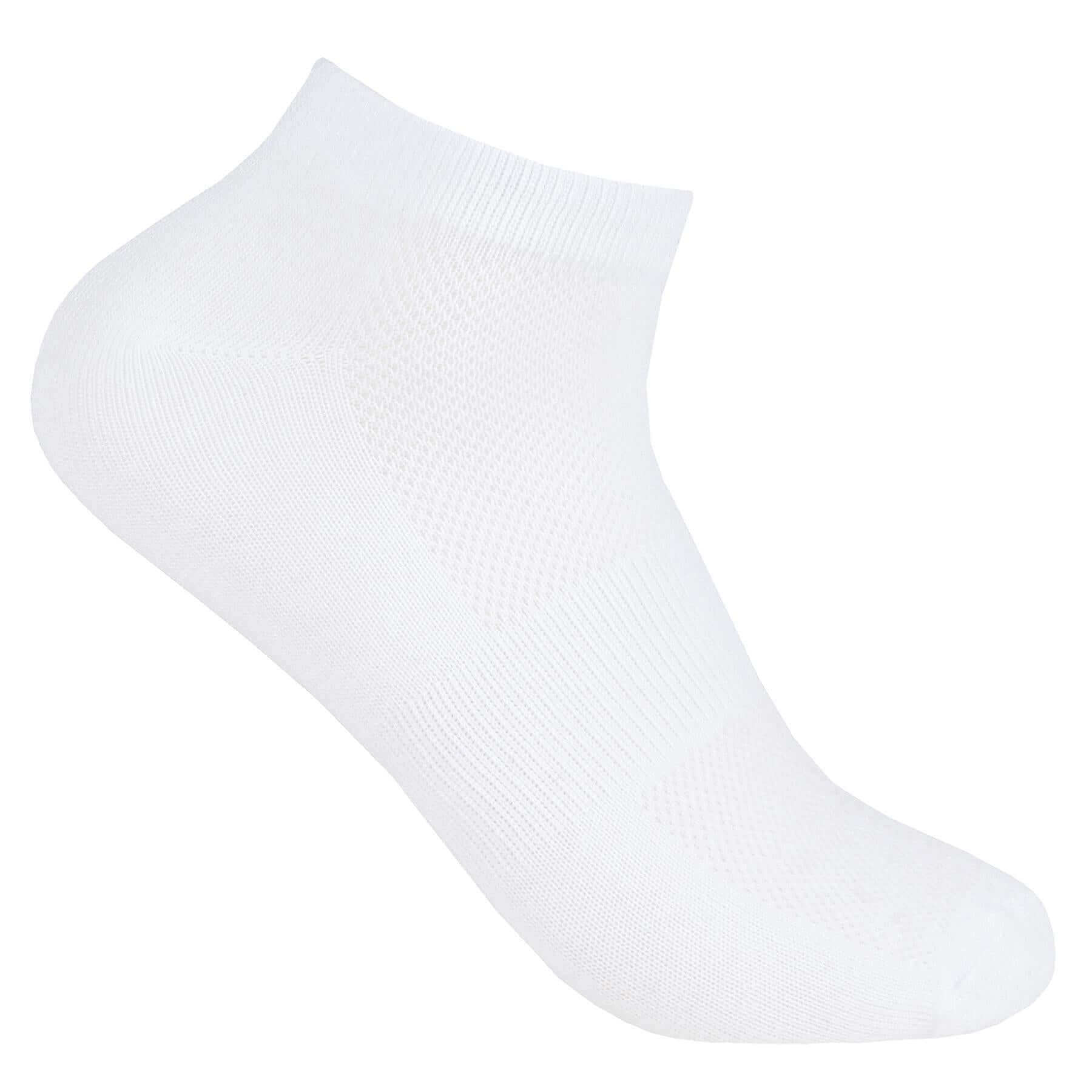 6 Pairs Mens Bamboo Sports Liner Socks Antibacterial Moisture Wicking Hypoallergenic for Gym Running Summer Sensitive Skin Black White Grey UK 6-11 by Sock Stack. Buy now for £7.00.