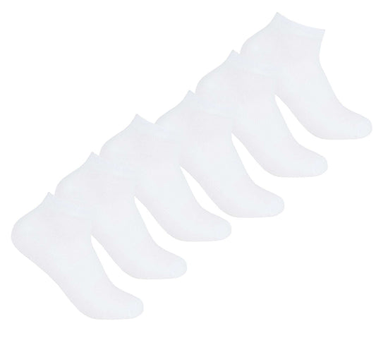 6 Pairs Mens Bamboo Sports Liner Socks Antibacterial Moisture Wicking Hypoallergenic for Gym Running Summer Sensitive Skin Black White Grey UK 6-11 by Sock Stack. Buy now for £7.00.