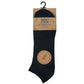 6 Pairs Mens Bamboo Sports Liner Socks Antibacterial Moisture Wicking Hypoallergenic for Gym Running Summer Sensitive Skin Black White Grey UK 6-11 by Sock Stack. Buy now for £7.00.