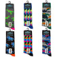 6 Pairs Mens Fun Novelty Cotton Rich Socks Comfortable Breathable with Sculpted Heels and Toes Assorted Styles Perfect Fit UK 6-11 EUR 39-45 by Sock Stack. Buy now for £9.00.