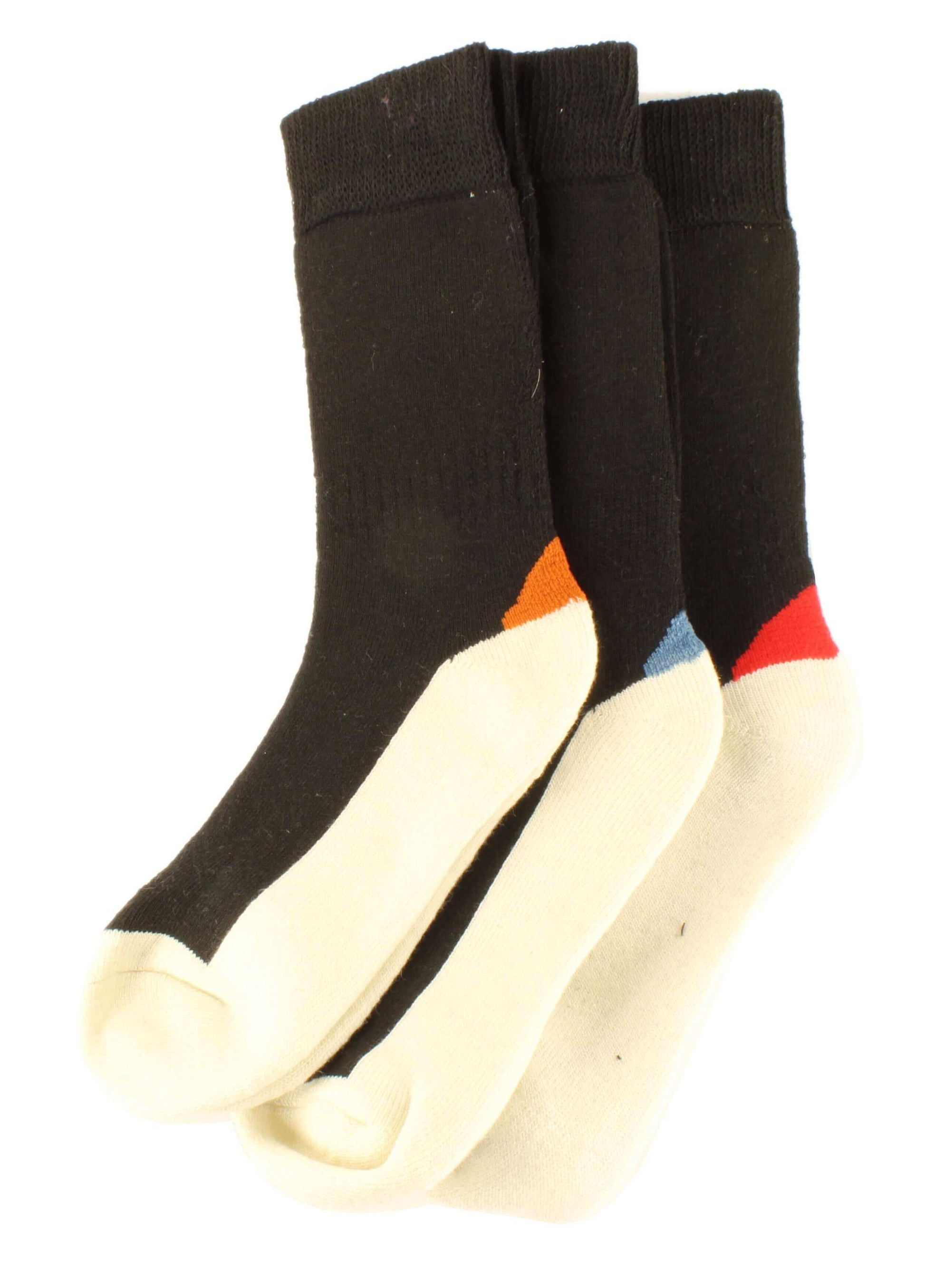 6 Pairs Mens Lambs Wool Sole Work Boot Socks Reinforced Heel Toe Durable Warm Construction Hiking Outdoor Sizes 6-11 UK by Sock Stack. Buy now for £10.00.