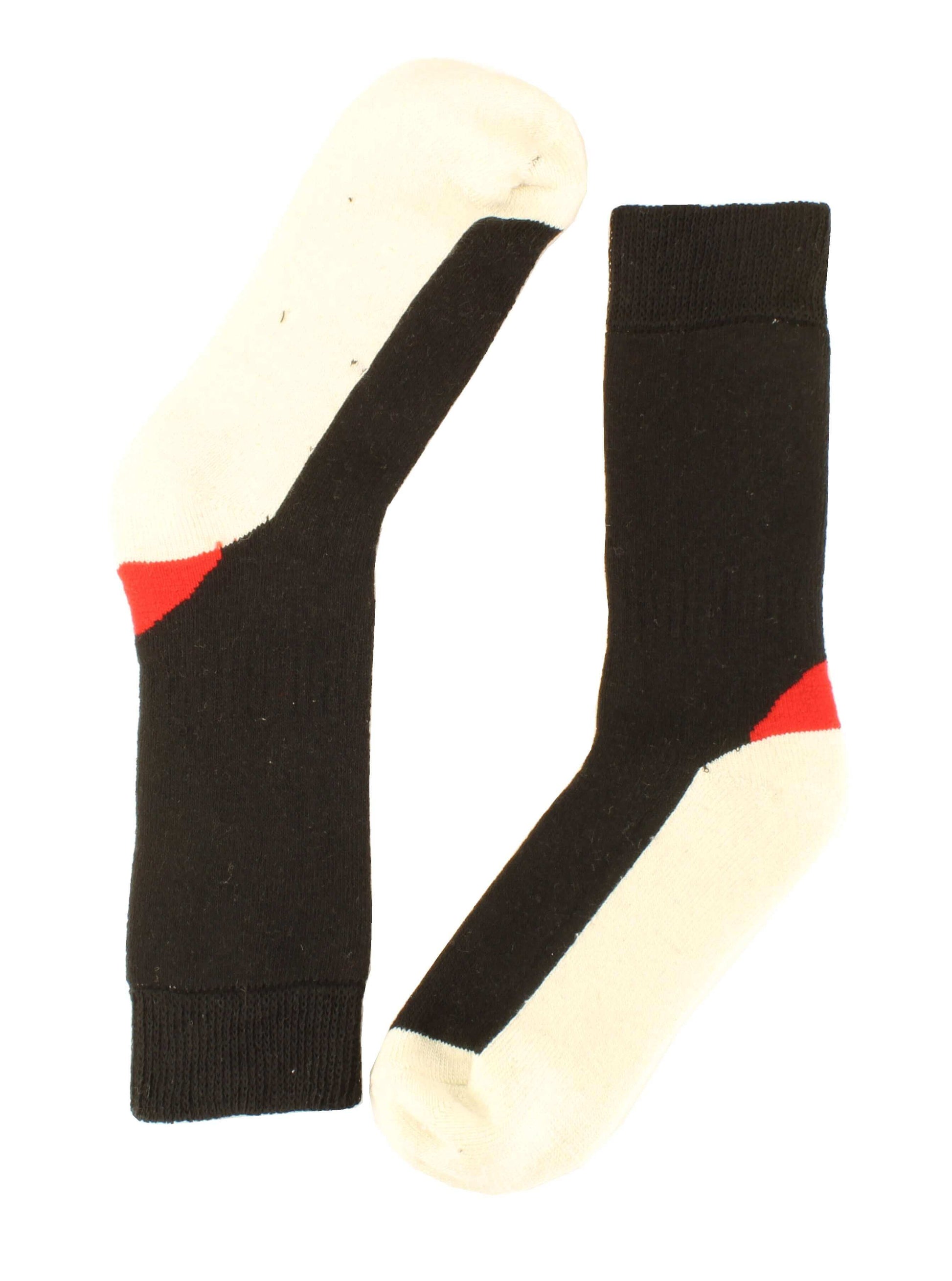 6 Pairs Mens Lambs Wool Sole Work Boot Socks Reinforced Heel Toe Durable Warm Construction Hiking Outdoor Sizes 6-11 UK by Sock Stack. Buy now for £10.00.