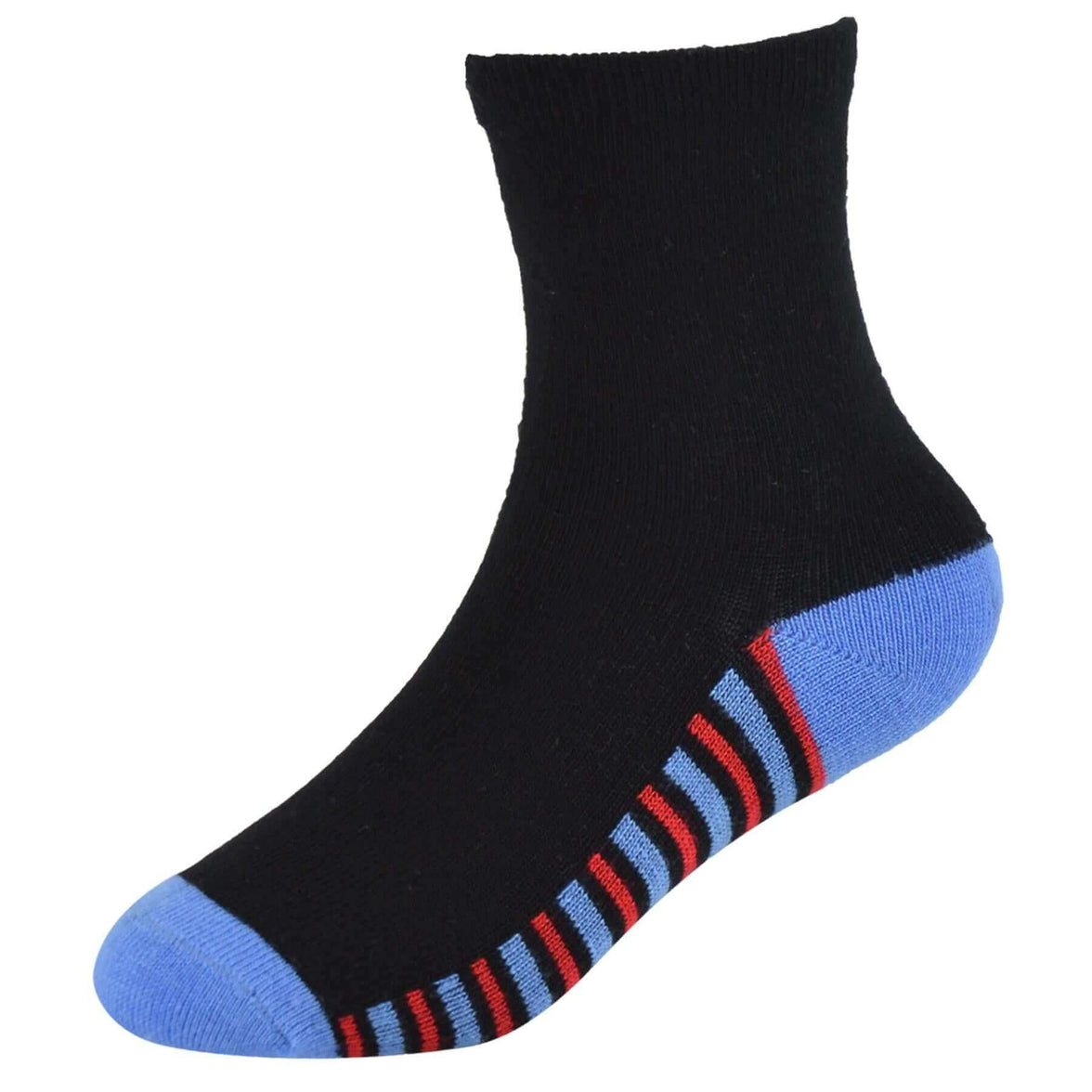 6 Pairs Kids Bamboo Socks Breathable Anti-Bacterial Moisture-Wicking Soft Comfortable Casual Socks for Boys and Girls Ages 2-13 Eco-Friendly Hypoallergenic Durable by Sock Stack Socks