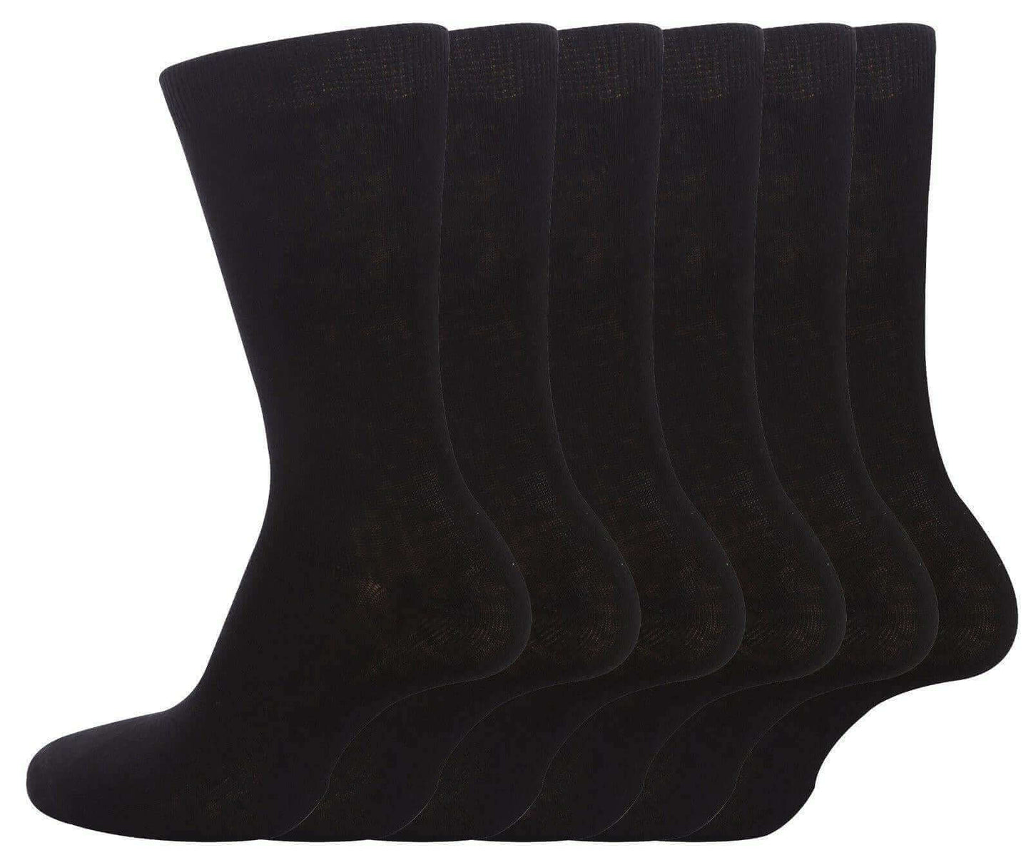 Pack Of 12 Cotton Rich Socks For School Boys And Girls. Buy now for £8.00. A Socks by Sock Stack. 12-3, 6-8, 9-12, black, boys, childrens, girls, grey, navy, school, socks, white.