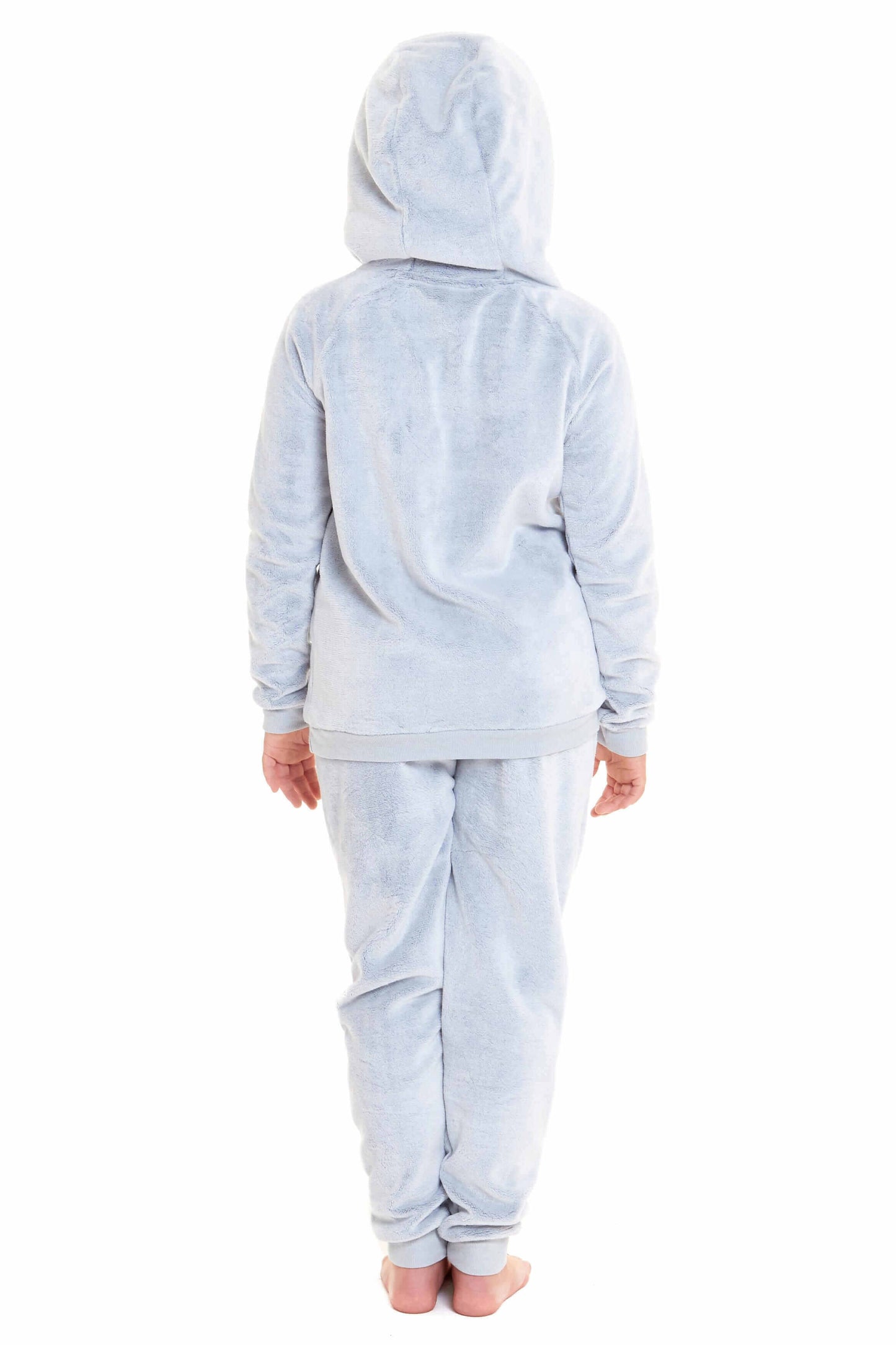 Cuddly Raccoon Fleece Hooded Pyjama Set for Women and Girls Super Soft Sherpa Lined Nightwear Ideal Mother Daughter Gift Cosy Boutique by Daisy Dreamer. Buy now for £15.00.