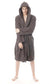 Hooded Mens Bathrobe Super Soft Terry Towelling Ultra Absorbing Flannel Black Navy Charcoal Long Pile Ideal for Shower Spa Home Gym Hotel by Daisy Dreamer. Buy now for £15.00.