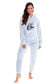 Koala Bear Fleece Hooded Pyjama Set Soft Plush Loungewear for Kids and Adults Cosy Nightwear with Hoodie and Elasticated Pants by Daisy Dreamer. Buy now for £20.00.