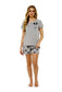 Ladies 100% Cotton Koala Bear Grey Pyjama Set T-Shirt & Shorts Summer Loungewear Sleepwear Gift Idea Nightwear by Daisy Dreamer. Buy now for £10.00.