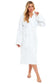 Luxurious Women's Bamboo Hooded Dressing Gown Ultra Absorbent Soft Towelling Robe for Spa Gym Home in Grey or White Sizes S to XL Daisy Dreamer. Buy now for £20.00.