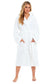 Luxurious Women's Bamboo Hooded Dressing Gown Ultra Absorbent Soft Towelling Robe for Spa Gym Home in Grey or White Sizes S to XL Daisy Dreamer. Buy now for £20.00.